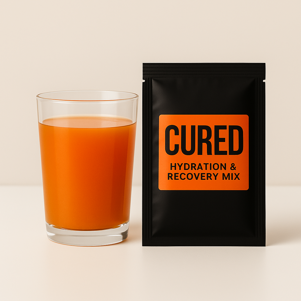 CURED Hangover Relief – Electrolyte Drink for Hangover Relief & Rehydration
